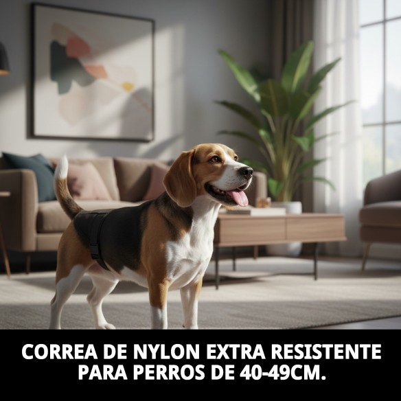 Slip Nylon Extra para Perros de 40-49cm - Confort y Limpieza