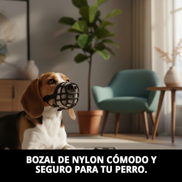 Bozal Nylon Talla N.1 - Comodidad y Seguridad para tu Mascota