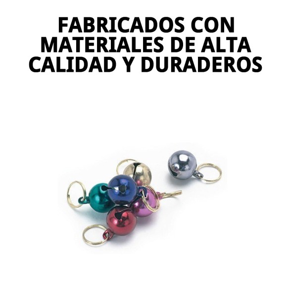 Cascabeles de Color para Mascotas - Expositor x 24 Unidades
