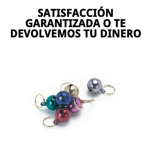 Cascabeles de Color para Mascotas - Expositor x 24 Unidades