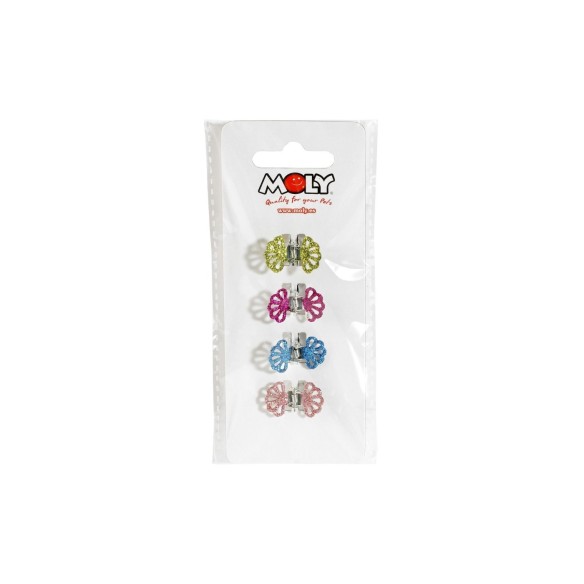 Expositor 4 Pinzas para Pelo - Cuida la Belleza de tu Mascota