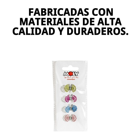 Expositor 4 Pinzas para Pelo - Cuida la Belleza de tu Mascota