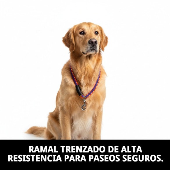Ramal Omega Trenzado 120cm - Resistente y Cómodo para tu Mascota
