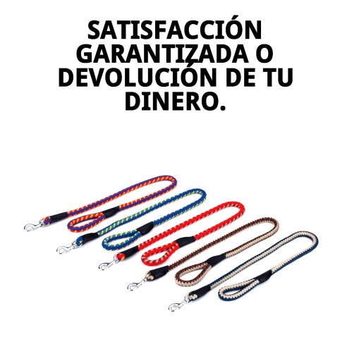 Ramal Omega Trenzado 120cm - Resistente y Cómodo para tu Mascota