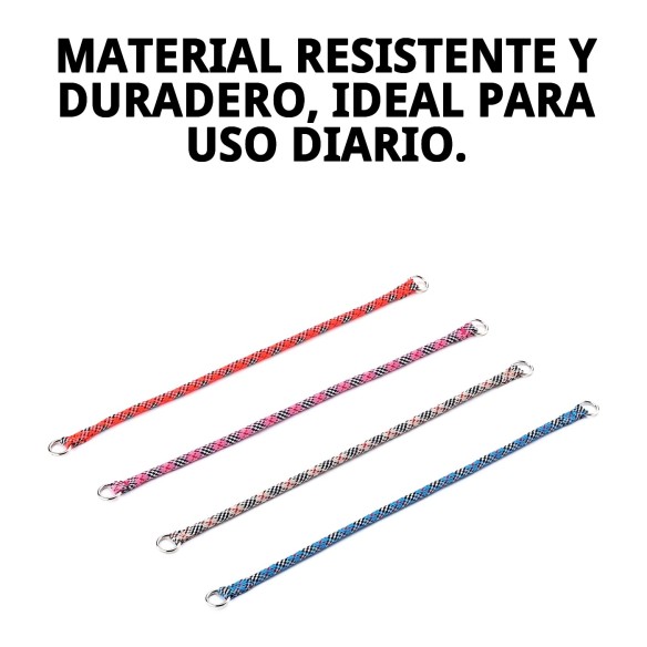 Collar de Nylon Redondo 40cm x 8mm para Mascotas