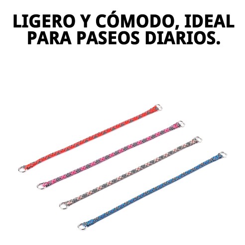 Collar de Nylon Redondo 45cm x 8mm para Mascotas