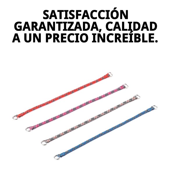 Collar Nylon Redondo 55cm x 13mm para Mascotas Activas