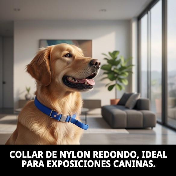 Collar Ramal Nylon Redondo para Mascotas - Calidad y Estilo