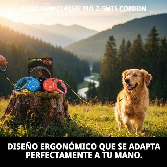 Correa FLEXI New Classic M/L 2-5mts: Comodidad y Estilo