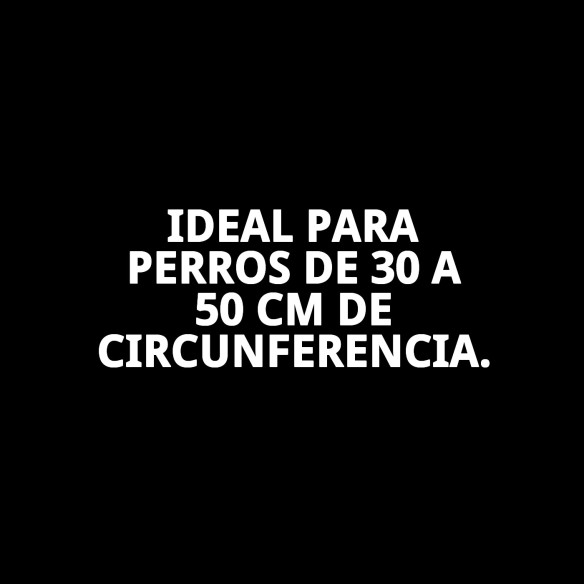 Arnés de Nylon Liso para Perros 30-50cm - Comodidad y Seguridad