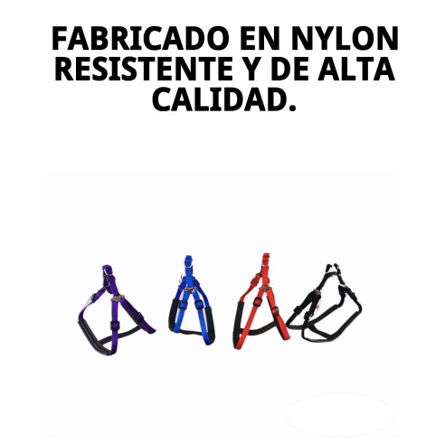 Arnés Nylon Confort 1cm: Comodidad y Estilo para tu Perro