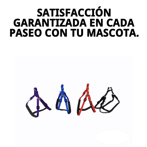 Arnés Nylon Confort 1cm: Comodidad y Estilo para tu Perro