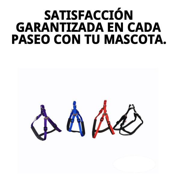 Arnés Nylon Confort 1cm: Comodidad y Estilo para tu Perro