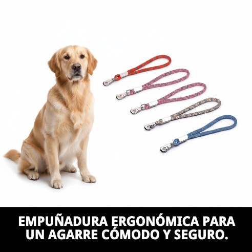 Empuñadura de Nylon Redonda 40cm - Resistente y Práctica