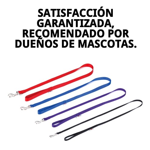 Ramal Nylon Liso 120cm x 1cm para Mascotas Seguras
