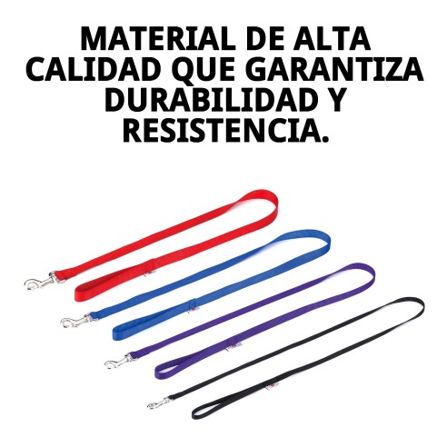 Ramal de Nylon Liso 120cm x 1.5cm para Mascotas