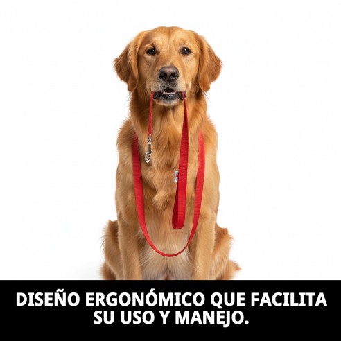 Ramal de Nylon Liso 120cm x 1.5cm para Mascotas