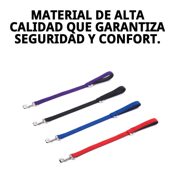 Ramal Liso de Nylon 60cm x 2,5cm para Mascotas