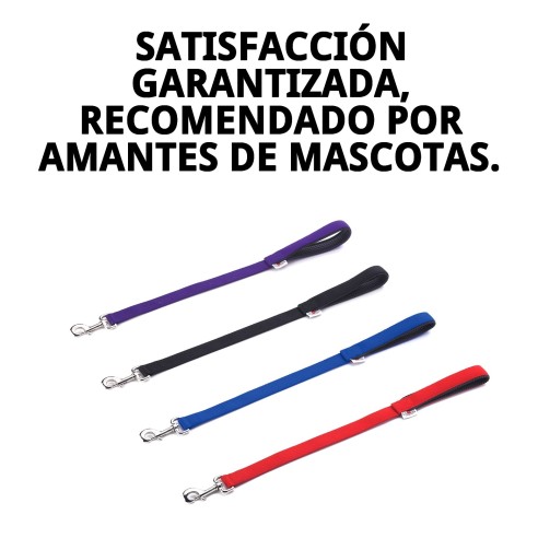 Ramal Liso de Nylon 60cm x 2,5cm para Mascotas