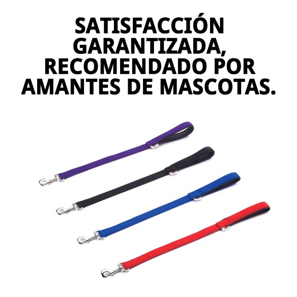 Ramal Liso de Nylon 60cm x 2,5cm para Mascotas