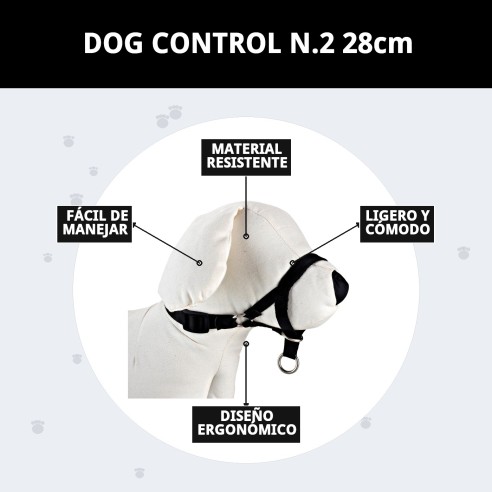 Bozal DOG CONTROL N.2 28cm - Comodidad y seguridad para tu perro