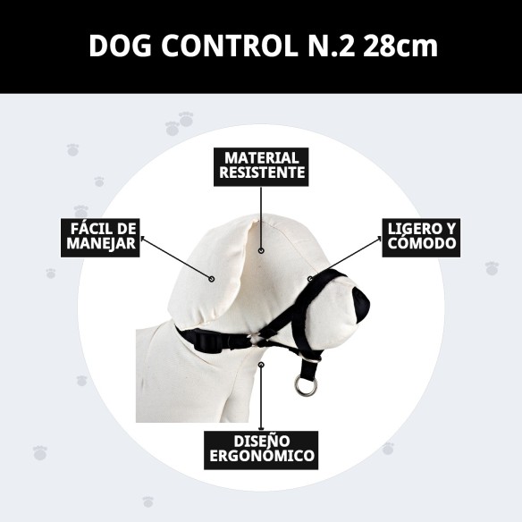 Bozal DOG CONTROL N.2 28cm - Comodidad y seguridad para tu perro