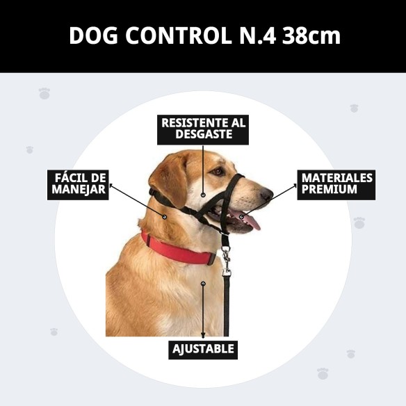 Collar de adiestramiento para perros Dog Control N.4 38cm