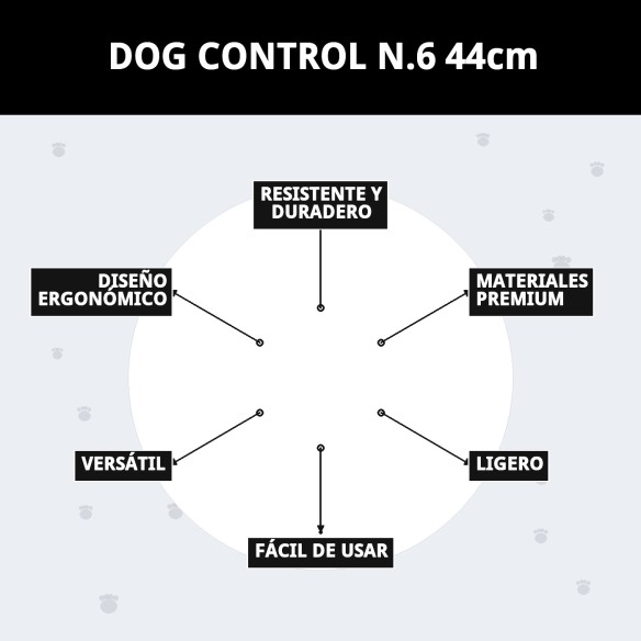 Bozal Dog Control N.6 44cm - Seguridad y Comodidad para Tu Perro