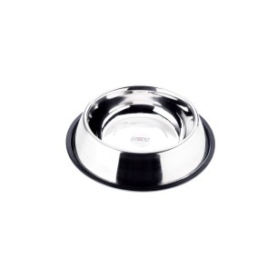 Comedero de Acero Anti-Deslizante 25cm - 2.35L Ideal Mascotas