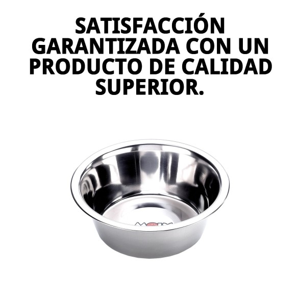 Comedero de Acero Eco 16,5cm para Mascotas - 0,70L