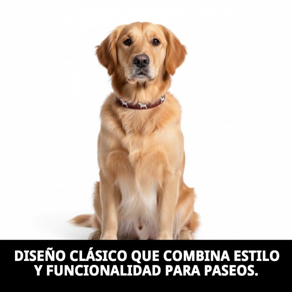 Collar de Cuero para Perrito 1,9x45 cm - Estilo y Comodidad