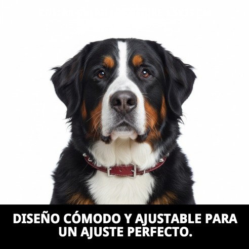 Collar de Cuero Forniture 1.5x35 cm para Tu Mascota