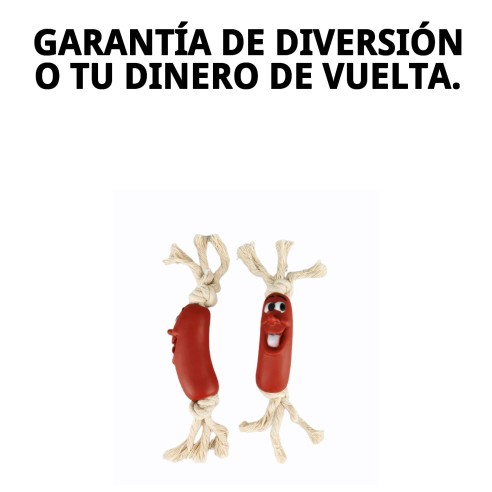 Juguete Vinilo Salchicha 19cm: Diversión para tu Mascota