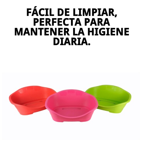 Cuna Plástico N.1 45x32x22cm - Comodidad para tu mascota