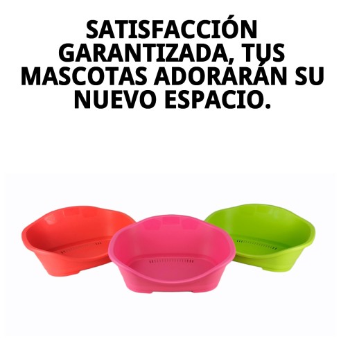 Cuna Plástico N.1 45x32x22cm - Comodidad para tu mascota