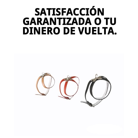 Petral Cuero Forrado 50cm: Estilo y Comodidad para tu Mascota