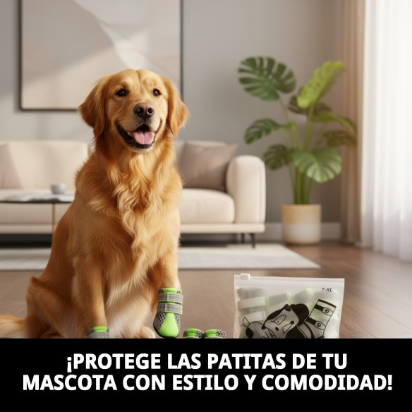 Zapatos Moly Mascota T-XL: Confort y protección para tus pets
