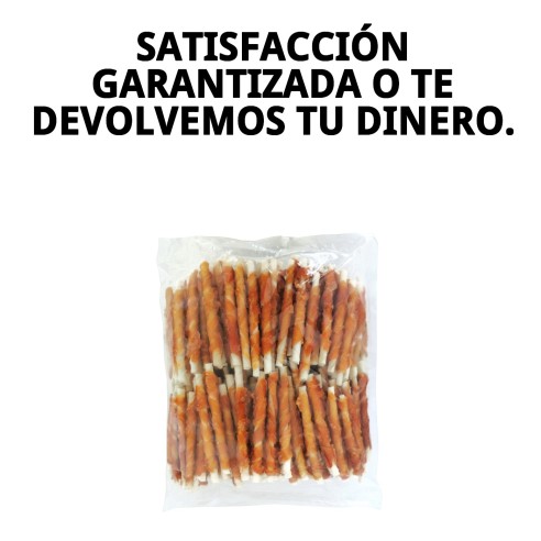 Piel Vacuno Granel con Filete Pollo Corral 1kg para Mascotas